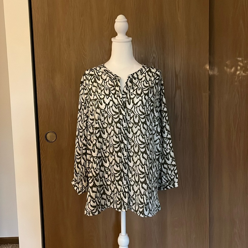 V-Neck Blouse NWT